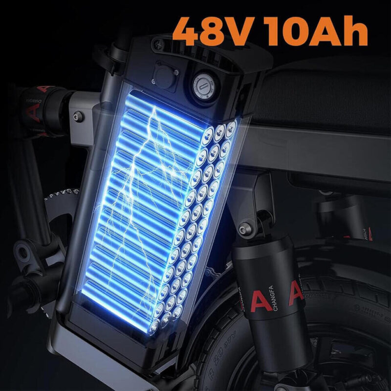 Mini rower elektryczny ENGWE T14 48 V 10 Ah – składany, miejski, kompaktowy 2