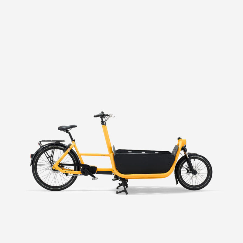 Rower elektryczny cargo B’TWIN F900E Box – mocny silnik BROSE 90 Nm i ładowność do 200 kg