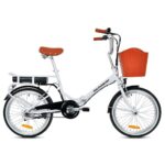 Składany rower elektryczny F.lli Schiano 20” 250 W 36 V 7.8 Ah – miejski e-bike dla dorosłych