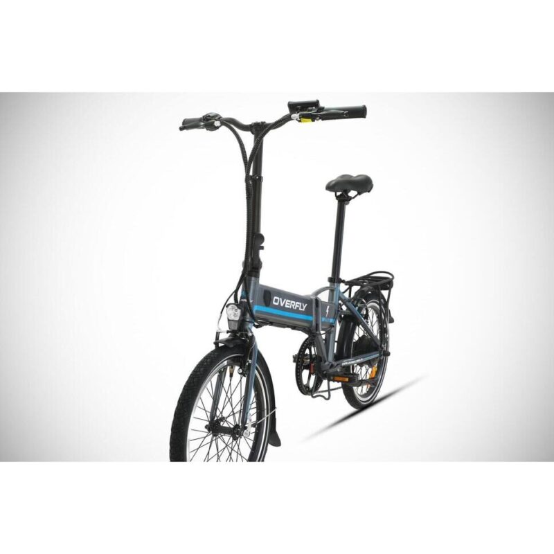 Rower elektryczny składany Overfly Zing 250 W 8,7 Ah – lekki i zwinny do miasta 3