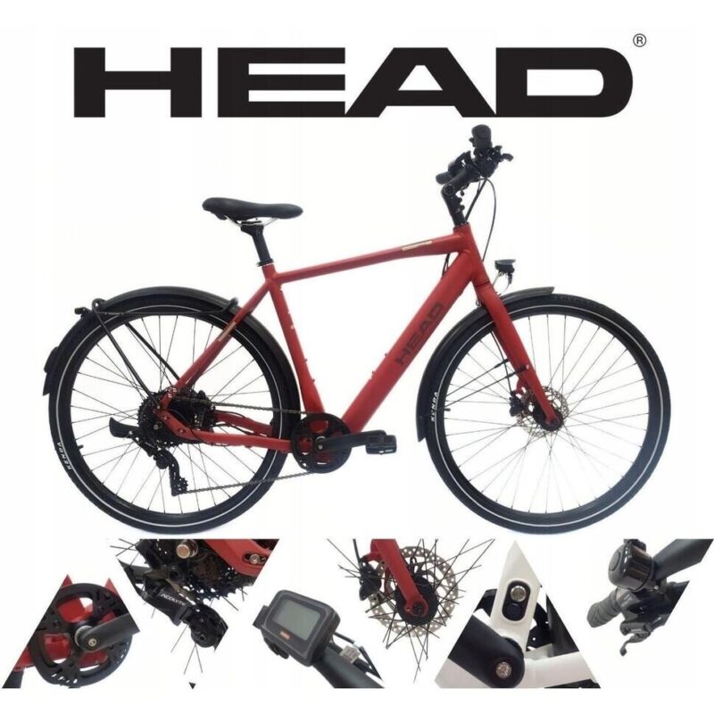 Alternative view of HEAD eUrban Neo – Lekki rower elektryczny trekkingowy 28" z silnikiem Bafang 250 W i zasięgiem do 80 km