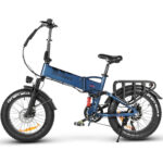SAMEBIKE RS-A02 Pro – składany rower elektryczny 20″ 48 V 15 Ah z amortyzacją i zasięgiem do 130 km